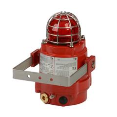 Ex XenonStrobe BExBG05DP 115vAC RED 5J 1Hz IP66/67 SS304 EExdIICT4/T5